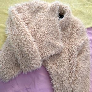 Maurice’s Fluffy cropped coat - Small - Original tags